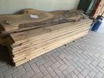 schaaldelen boomstamplank, Doe-het-zelf en Verbouw, Hout en Planken, Ophalen, 25 tot 50 mm, Eiken, Nieuw