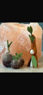 Wortelkindje met kiembolletjes seizoentafel lente voorjaar, Ophalen of Verzenden, Nieuw, Figuurtje(s), Wolvilt