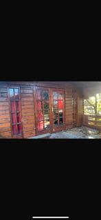 Tuinhuis Deuren & Kozijnen - Hout, Tuin en Terras, Tuinhuizen, Tuinhuis, 2 ramen, Hout, Ophalen