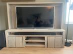 Steigerhouten TV meubel t.e.a.b. MOET WEG!!!, 150 tot 200 cm, 25 tot 50 cm, 100 tot 150 cm, Zo goed als nieuw