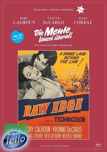 Blu-ray: Raw Edge (1956 Rory Calhoun) DE niet NLO