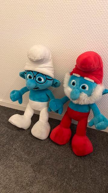 Smurfen knuffels beschikbaar voor biedingen
