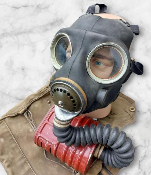 British WO2 Army Gas mask with bag 1941, Verzamelen, Militaria | Tweede Wereldoorlog, Landmacht, Engeland, Ophalen of Verzenden