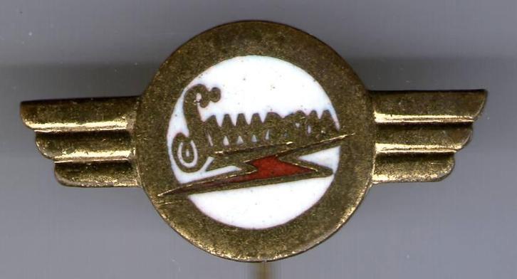 Simson wit email op koper motorfietsen speldje ( G_122 ), Verzamelen, Speldjes, Pins en Buttons, Zo goed als nieuw, Speldje of Pin