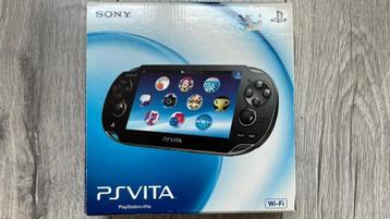 Sony PlayStation Vita PS Vita 1000 OLED model WiFi met doos beschikbaar voor biedingen