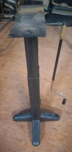 Verrijdbaar en verstelbaar tafel poot, Huis en Inrichting, Tafelonderdelen, Ophalen, 50 tot 100 cm, 50 tot 100 cm, Zo goed als nieuw