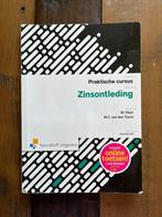 Praktische cursus Zinsontleding, Boeken, Studieboeken en Cursussen, Ophalen of Verzenden, Gelezen, HBO