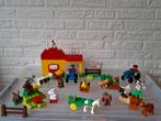 Duplo boerderij met 2 tractoren, 2 boeren en 18 dieren, Kinderen en Baby's, Speelgoed | Duplo en Lego, Ophalen of Verzenden, Gebruikt
