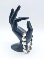 Zilveren munten armband, Wilhelmina, 21 cm., Sieraden, Tassen en Uiterlijk, Armbanden, Gebruikt, Info@zilverwebsite.nl, Verzenden