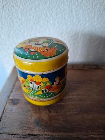 Spons blikje beschikbaar voor biedingen
