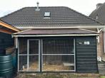 Ruime hondenkennel met nachthok, Ophalen, Hondenkennel, 100 cm of meer, 110 cm of meer