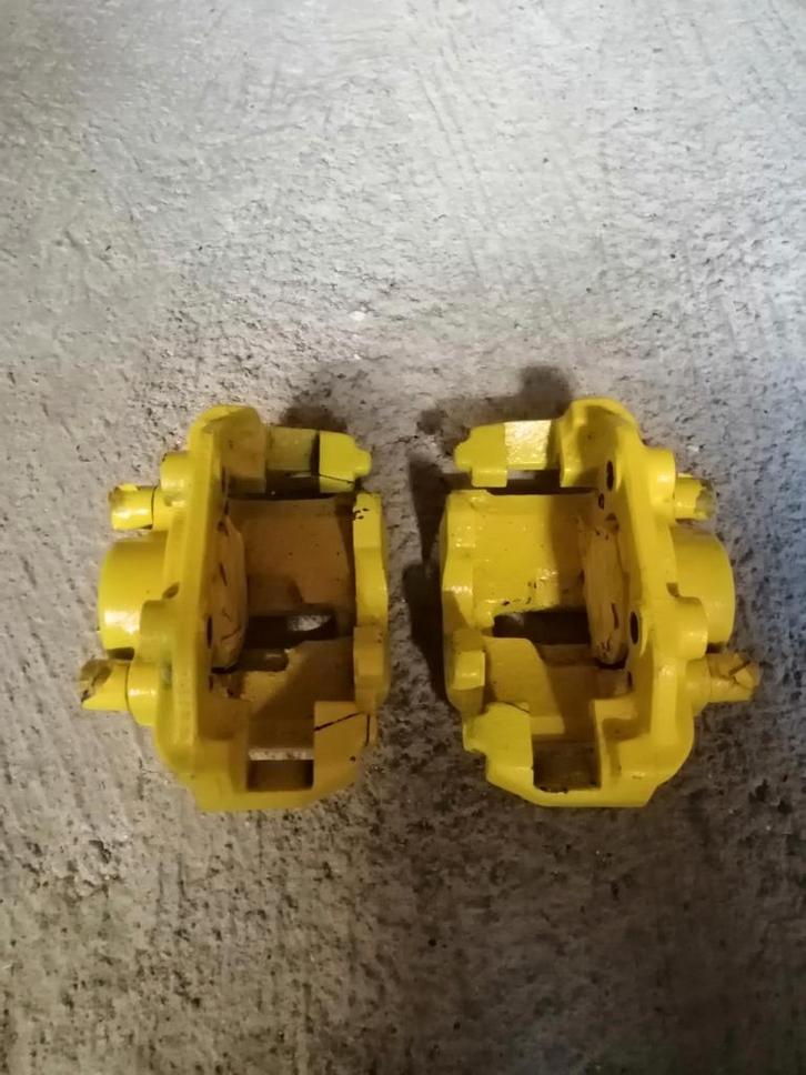 Kadett GSI Remklauwen Achter - Geel Gespoten, Auto-onderdelen, Remmen en Aandrijving, Opel, Gebruikt, Ophalen of Verzenden