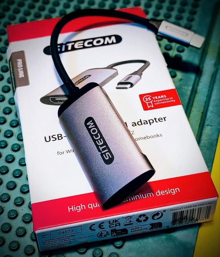 Sitecom USB-C naar HDMI 2.1 Adapter, Computers en Software, Pc- en Netwerkkabels, Nieuw, Ophalen of Verzenden