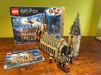 Lego Harry Potter, de grote zaal Zweinstein, Ophalen, Gebruikt, Complete set, Lego