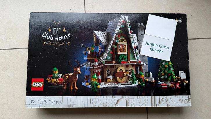 Lego Elf Club House (10275), Kinderen en Baby's, Speelgoed | Duplo en Lego, Zo goed als nieuw, Lego, Complete set, Ophalen of Verzenden