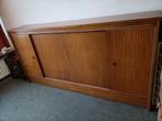 vintage opklapbed, Huis en Inrichting, Slaapkamer | Bedden, Ophalen, Jaren 60, Eenpersoons, Bruin