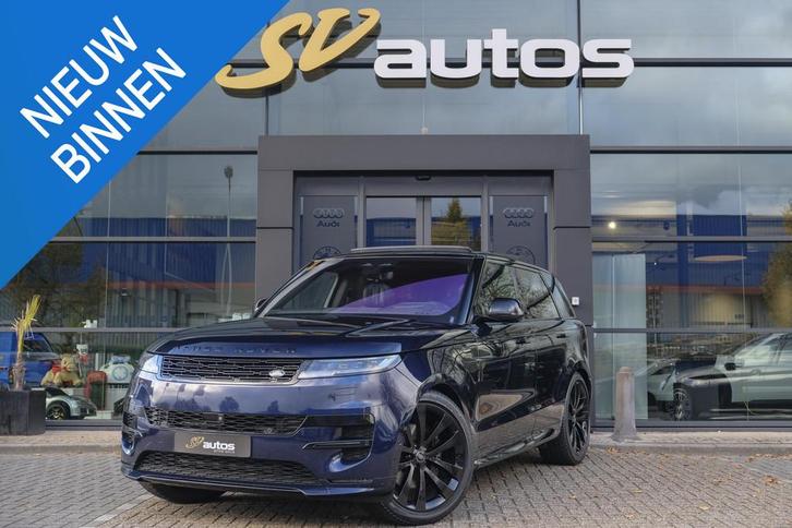 Land Rover Range Rover Sport D350 350pk Autobiography Panora, Auto's, Land Rover, Bedrijf, Te koop, 360° camera, 4x4, ABS, Adaptieve lichten