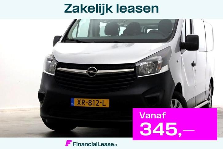 Opel Vivaro Combi 1.6 CDTI 120pk E6 L2H1 Personenbus Incl BT, Auto's, Opel, Bedrijf, Lease, Financial lease, Vivaro, ABS, Airbags
