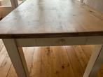 Grenen Eettafel met Lade, Ophalen, Gebruikt, 200 cm of meer, 50 tot 100 cm