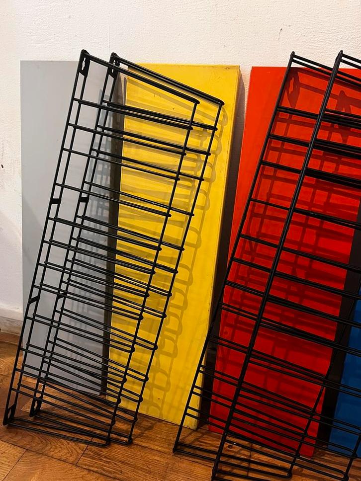 Originele Tomado Rekjes - Vintage Design, Huis en Inrichting, Woonaccessoires | Wandplanken en Boekenplanken, Gebruikt, Ophalen