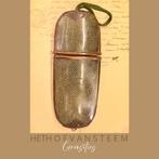 Antieke Chinese brillenkoker in roggehuid (shagreen), Ophalen of Verzenden