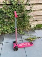 Roze Micro step maxi met led verlichting, Fietsen en Brommers, Steps, Ophalen, Gebruikt, Gewone step