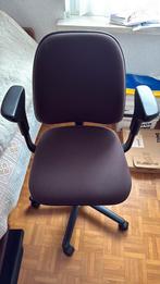 Bureaustoel kleur bruin, Huis en Inrichting, Ophalen of Verzenden, Zo goed als nieuw, Bruin