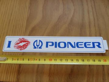 sticker I Kiss  PIONEER   *  beschikbaar voor biedingen