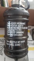 Veldfles, waterfles met tekst naar keuze, Huis en Inrichting, Keuken | Servies, Ophalen of Verzenden, Overige stijlen, Overige typen