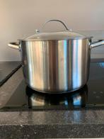 Grote pan  6 liter, Huis en Inrichting, Keuken | Potten en Pannen, Zo goed als nieuw, Rvs, Keramische plaat, Ophalen