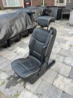 Zwart leren stoel isofix 3p gordel zelfbouw camper oldtimer, Ophalen of Verzenden, Nieuw
