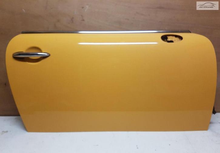 Deur rechts Mini R56 vanaf 2007 tot 2013 Mellow Yellow, Auto-onderdelen, Carrosserie en Plaatwerk, Deur, Mini, Voor, Rechts, Gebruikt