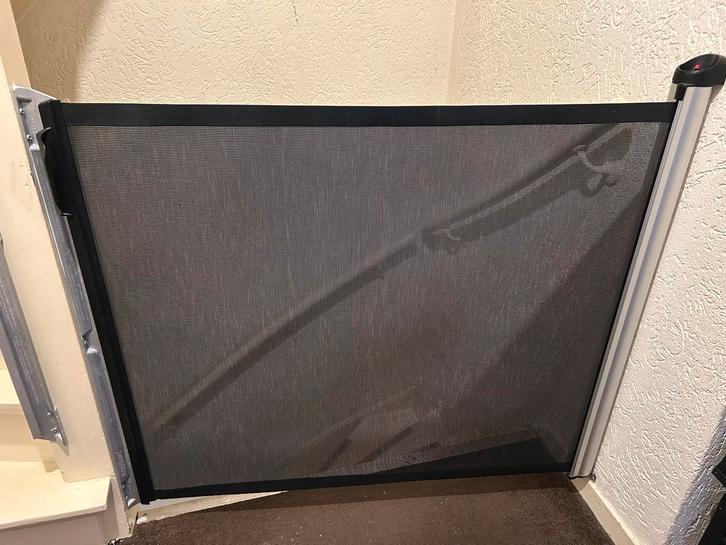 Kiddyguard Oprolbaar Traphekjes 3 stuks, Kinderen en Baby's, Traphekjes, Gebruikt, Oprolhekje, Metaal of IJzer, 100 tot 115 cm