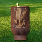 Vuurkorf Koele Cortenstaal of Zwart / Vuurschaal, Tuin en Terras, Info@dekachelerij.nl, Vuurkorf, Ophalen of Verzenden, De Kachelerij