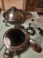 AMC WOKPAN, Inductieplaat, Ophalen of Verzenden, Zo goed als nieuw, Rvs