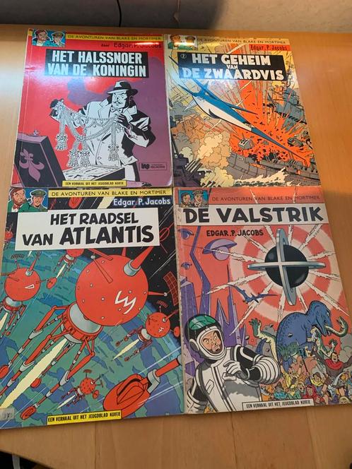 Blake en Mortimer - 8 Stripboeken, Boeken, Stripboeken, Gelezen, Meerdere stripboeken, Ophalen of Verzenden