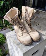Beige leger kisten Maat 280S = maat 44 smal, Ophalen of Verzenden, Landmacht, Nederland, Kleding of Schoenen