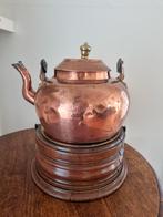 Koperen ketel + stoof, Ophalen