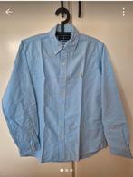 Ralph Lauren slimfit heren overhemd mt S, Ophalen, Zo goed als nieuw, Blauw
