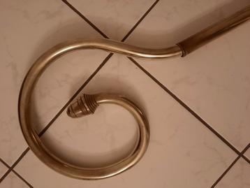 2 delige messing staf 198cm beschikbaar voor biedingen