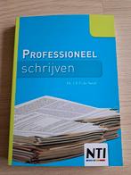 Professioneel Schrijven - Dr. J.F.P. Smit (NTI), Boeken, Niet van toepassing, Ophalen of Verzenden, Zo goed als nieuw, Alpha