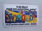 sticker STIMOROL in de disco! maak een extra frisse  swing, Ophalen of Verzenden, Zo goed als nieuw, Overige typen