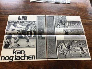 Voetbal artikel Ajax Feyenoord september 1973 beschikbaar voor biedingen