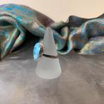 Larimar geluk beschermt intuïtie magie vertrouwen uniek moed, Blauw, Nieuw, Ophalen of Verzenden, 17 tot 18