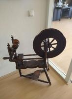 Antiek Spinnewiel, Hobby en Vrije tijd, Spinnewielen en Spinnen, Ophalen, Gebruikt, Spinnewiel