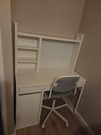 Ikea Micke kinderbureau met opbouwdeel+ bureaustoel, Huis en Inrichting, Bureaus, Ophalen of Verzenden