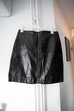 Zwarte nep leren rok Ichi maat 40, valt kleiner, als nieuw, Kleding | Dames, Rokken, Maat 38/40 (M), Zwart, Ophalen of Verzenden