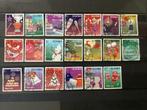 2014, decemberzegels , 3236-3255, Postzegels en Munten, Postzegels | Nederland, Verzenden, Na 1940, Gestempeld