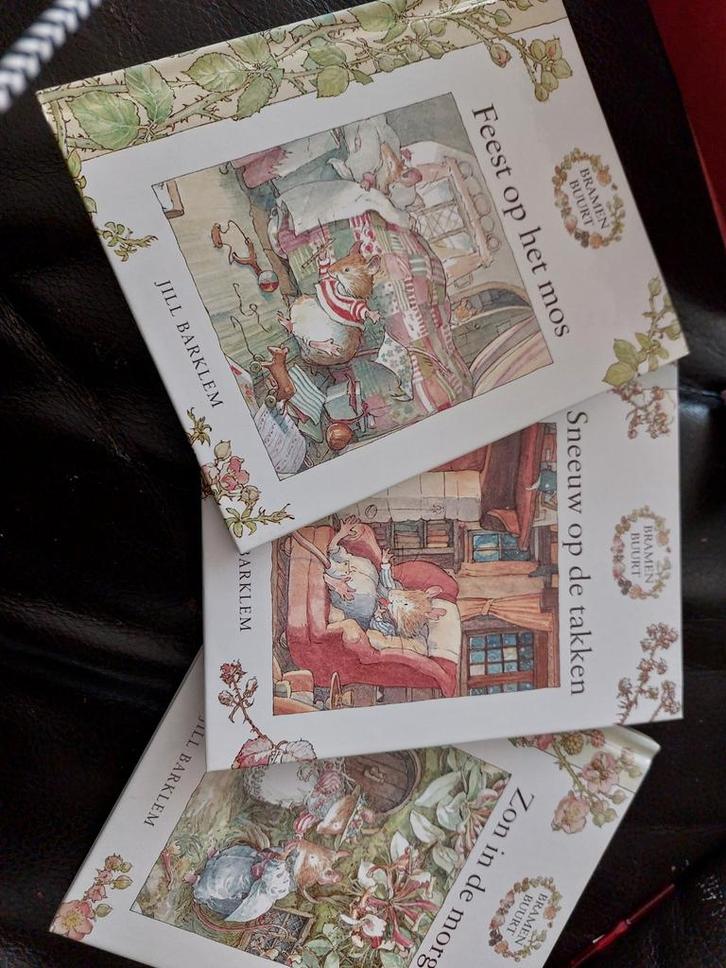 Bramen Buurt Boeken - Jill Barklem, Boeken, Kinderboeken | Jeugd | onder 10 jaar, Zo goed als nieuw, Sprookjes, Ophalen of Verzenden