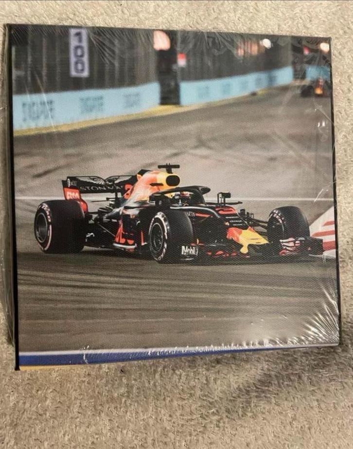 Red Bull F1 Canvas - Max Verstappen - Nieuw!, Huis en Inrichting, Woonaccessoires | Schilderijen, Tekeningen en Foto's, Nieuw